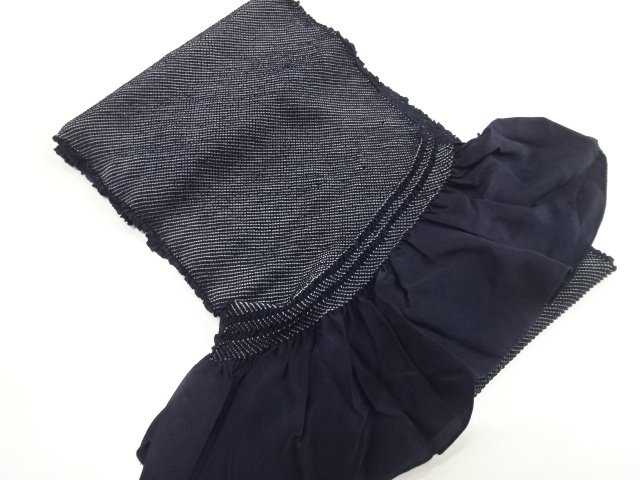 JAPANESE KIMONO FOR MEN / HEKO OBI / ALL SHIBORI